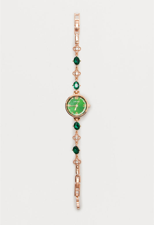 Emerald Elegances watch