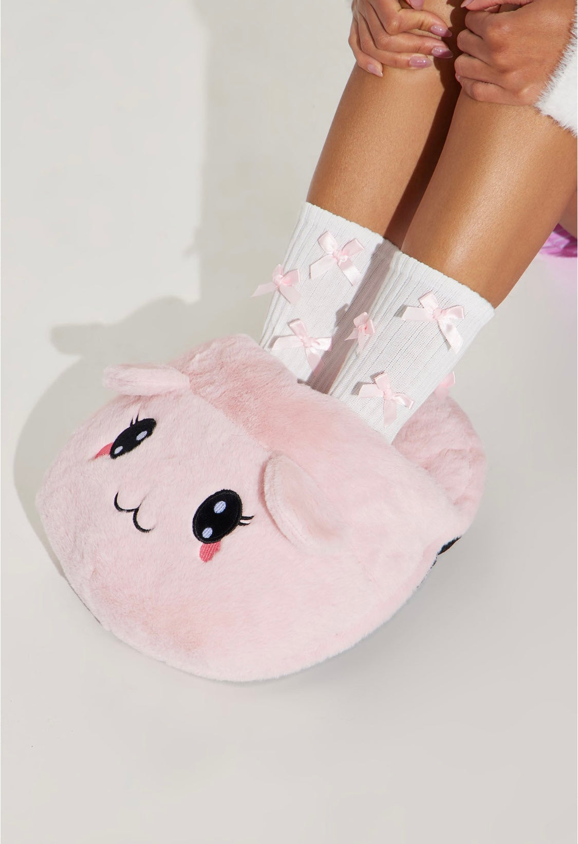 Blushing Pink foot warmer