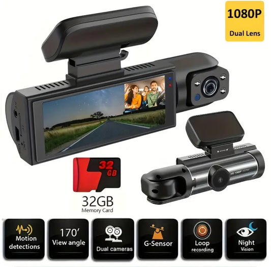 Dash Cam 32G SD Card included